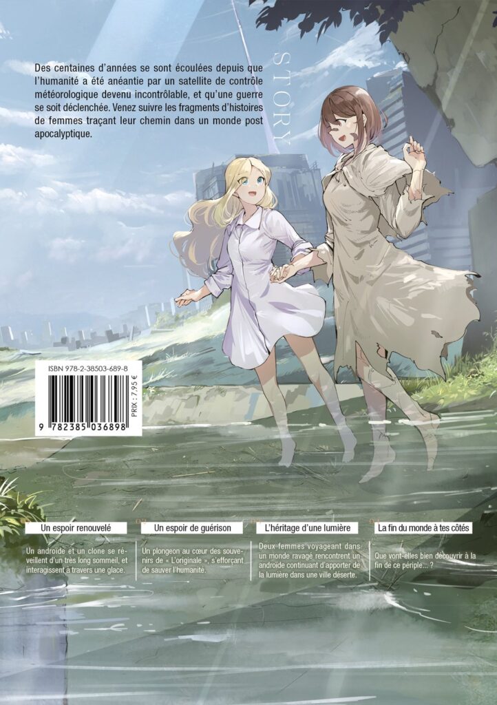 La fin du monde à tes côtés Tome 1 dos