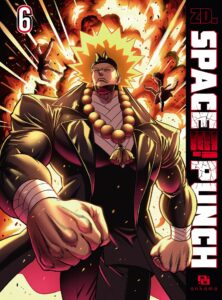 couverture Space Punch tome 6 (ZD. - Ankama Éditions)