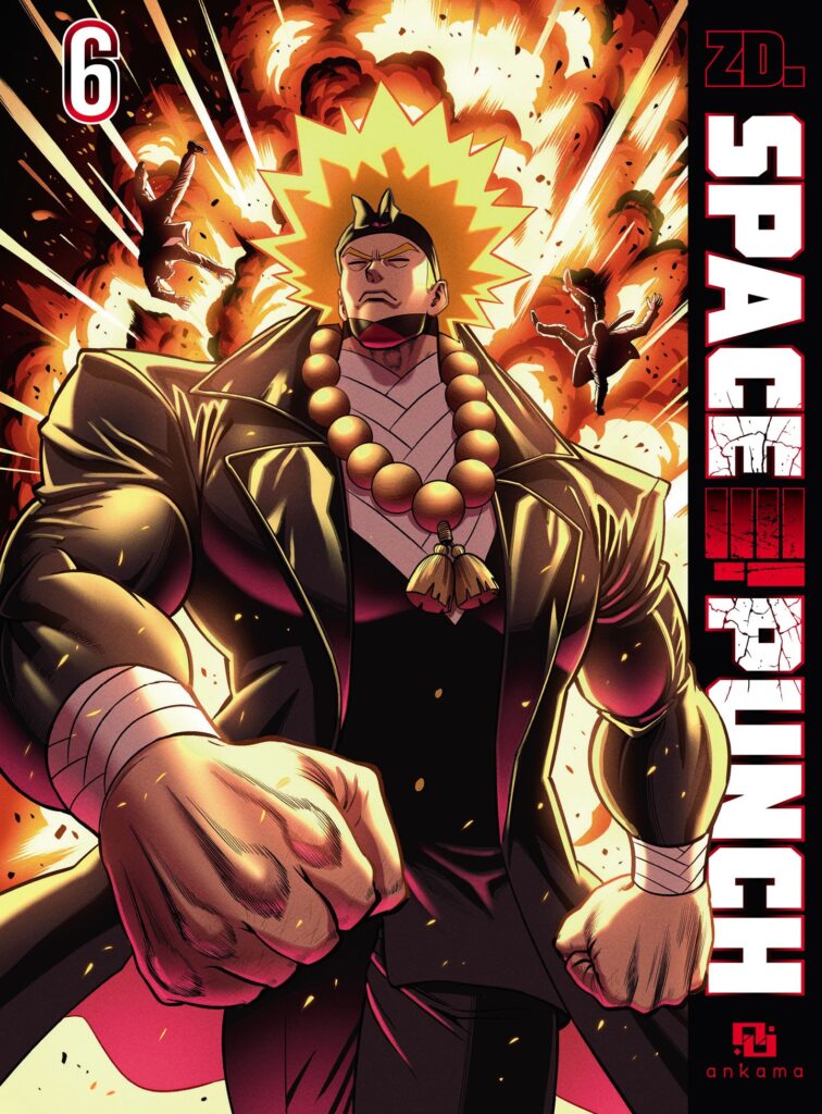 couverture du manga Space Punch T6 de ZD. publié chez Ankama Éditions